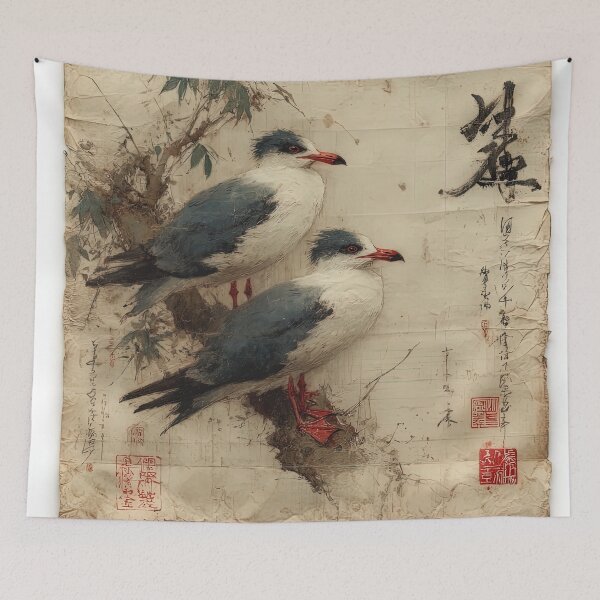 Item preview, Couplet of the Brine-Stained Shore designed and sold by bloorose.