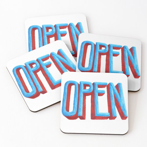 Item preview, Vintage Hand Painted Recreation OPEN sign designed and sold by dragonmotor7.