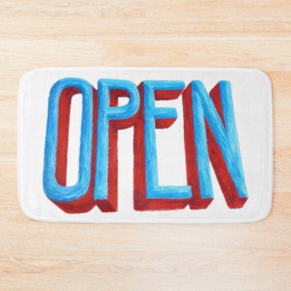 Item preview, Vintage Hand Painted Recreation OPEN sign designed and sold by dragonmotor7.