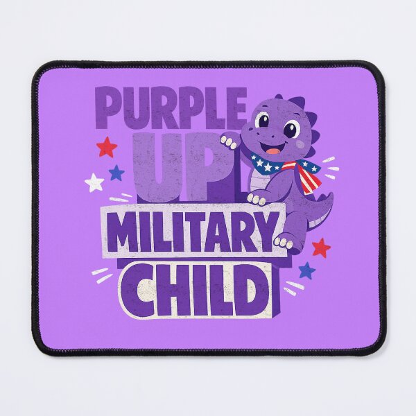 Item preview, Purple Up Military Child Support Pride designed and sold by FreshVibe Prints.