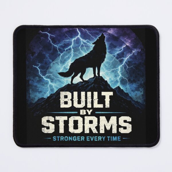 Item preview, Built by Storms – Stronger Every Time designed and sold by Dogandesighn.