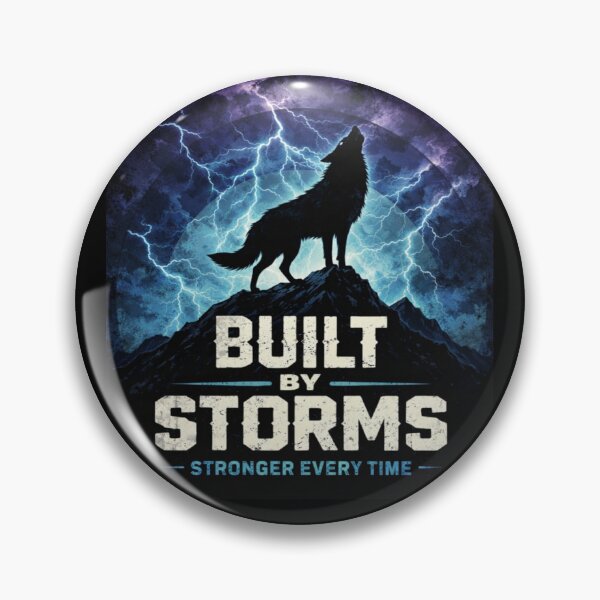 Item preview, Built by Storms – Stronger Every Time designed and sold by Dogandesighn.