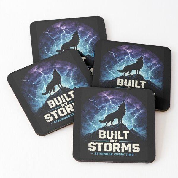 Item preview, Built by Storms – Stronger Every Time designed and sold by Dogandesighn.