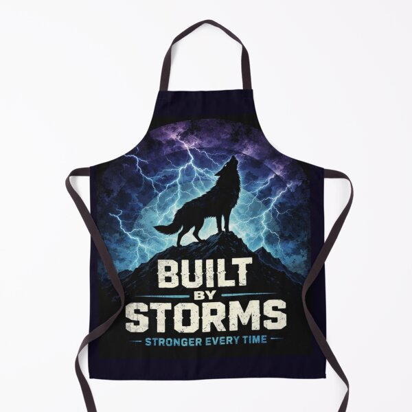 Item preview, Built by Storms – Stronger Every Time designed and sold by Dogandesighn.