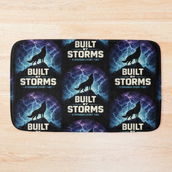Item preview, Built by Storms – Stronger Every Time designed and sold by Dogandesighn.