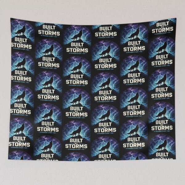 Item preview, Built by Storms – Stronger Every Time designed and sold by Dogandesighn.