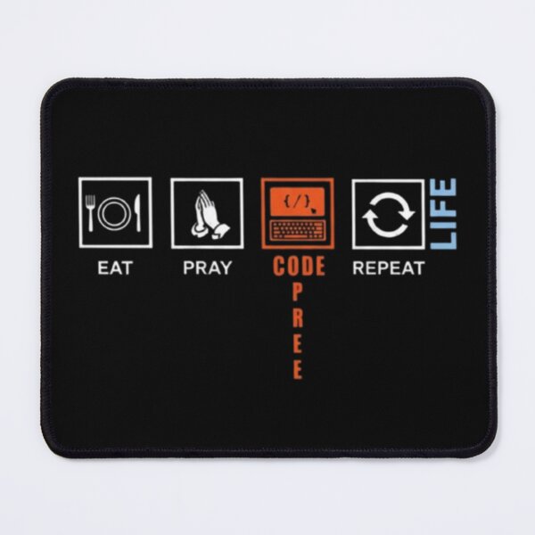 Item preview, Eat Pray Code Repeat – Programmer Routine designed and sold by Dogandesighn.