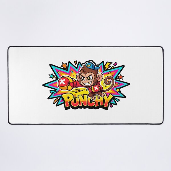 Item preview, Punchy the Monkey: Streetwear Boxing Champ Aesthetic designed and sold by Wear Sculpt.
