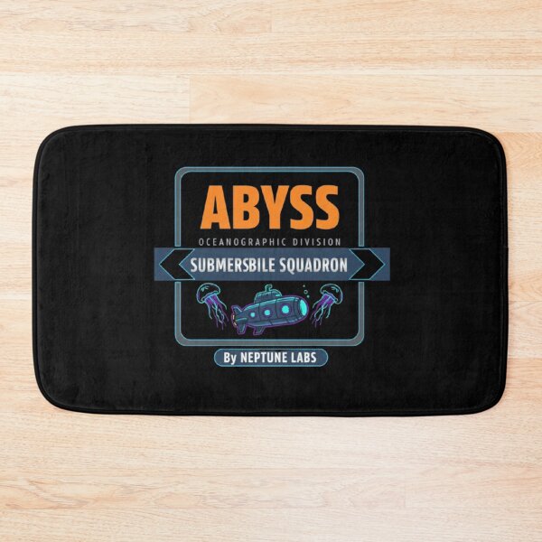 Item preview, ABYSS Oceanographic Division – Submarine & Jellyfish Badge designed and sold by Dogandesighn.