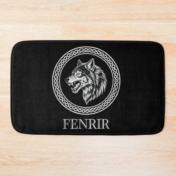 Item preview, Fenrir Wolf – Norse Mythology Celtic Knot Design designed and sold by Dogandesighn.