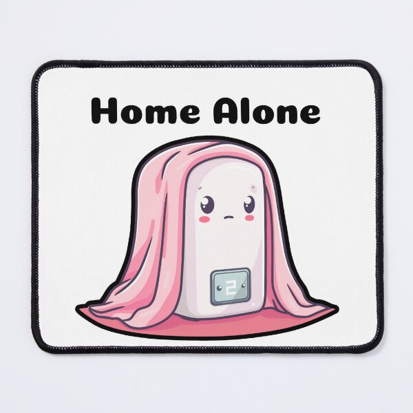 Item preview, Home Alone Introvert Mood Sticker – Cute Antisocial Kawaii designed and sold by Moodlings .
