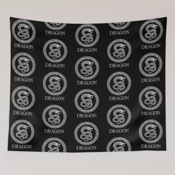 Item preview, Dragon Emblem – Celtic Knot Mythical Design designed and sold by Dogandesighn.