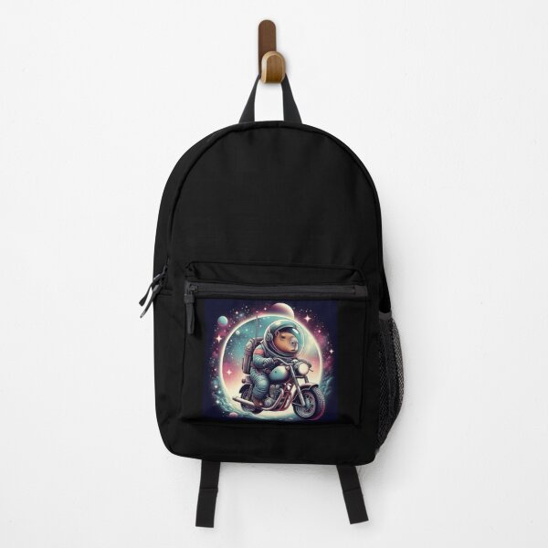 Item preview, Capybara Astronaut – Cosmic Motorcycle Adventure designed and sold by Dogandesighn.