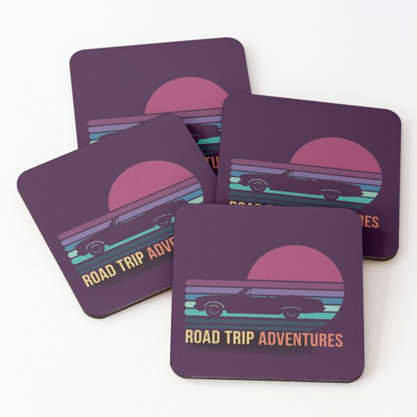 Item preview, Road Trip Adventures – Retro Travel Design designed and sold by Dogandesighn.