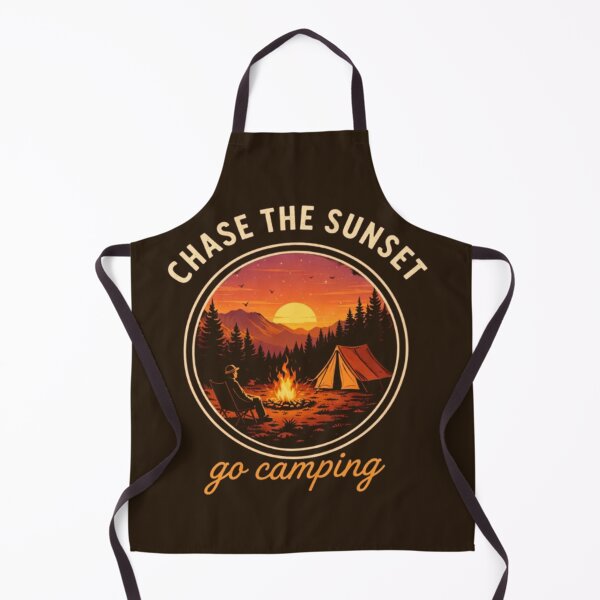 Item preview, Chase the Sunset – Go Camping Adventure Design designed and sold by Dogandesighn.