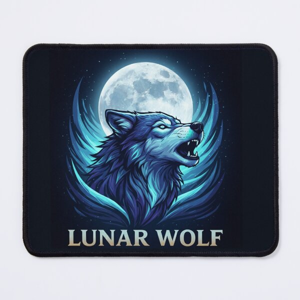Item preview, Lunar Wolf – Mystical Moon Howl designed and sold by Dogandesighn.