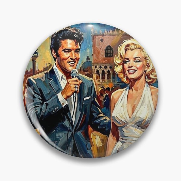 Item preview, Venetian Serenade: Elvis and Marilyn in St. Mark’s Square designed and sold by Art's Diner.