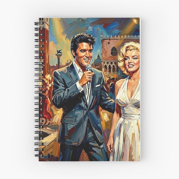 Item preview, Venetian Serenade: Elvis and Marilyn in St. Mark’s Square designed and sold by Art's Diner.