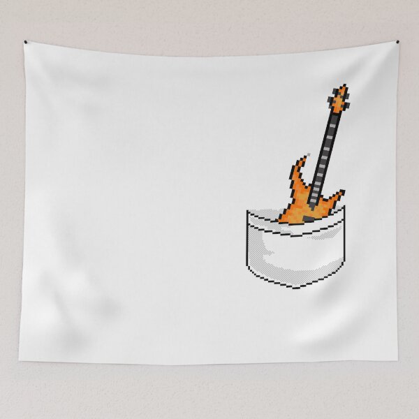 Item preview, Pixel Pocket Bass Guitar (Manson) designed and sold by gkillerb.
