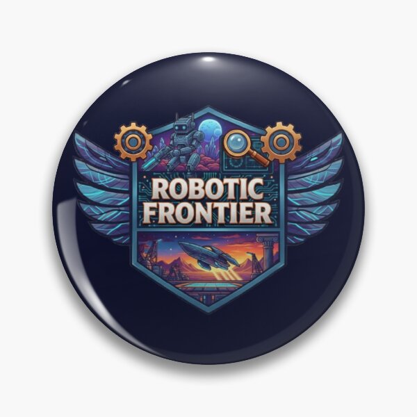 Item preview, Robotic Frontier – Futuristic Sci-Fi Adventure designed and sold by Dogandesighn.