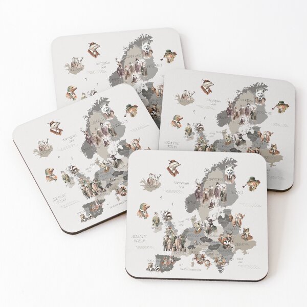 Item preview, Dapper Creatures of Europe designed and sold by UrbanEpiphany.