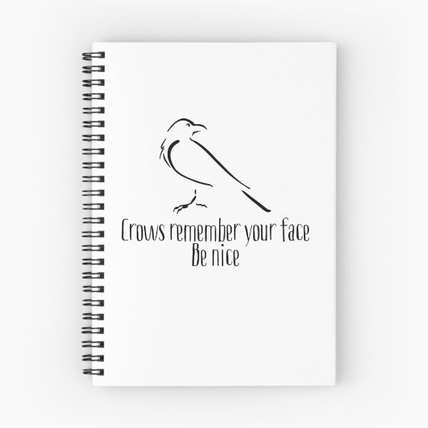 Item preview, Crows Remember your Face - Funny Crow Shirt for Bird Lovers and Corvid Fans designed and sold by Shel13X.