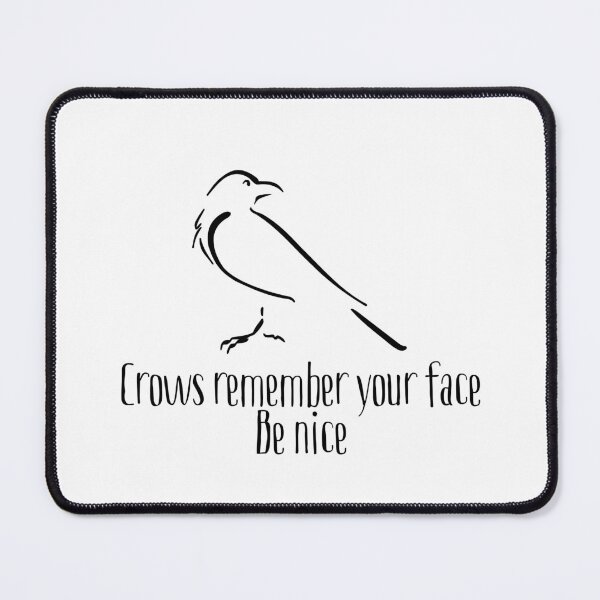 Item preview, Crows Remember your Face - Funny Crow Shirt for Bird Lovers and Corvid Fans designed and sold by Shel13X.