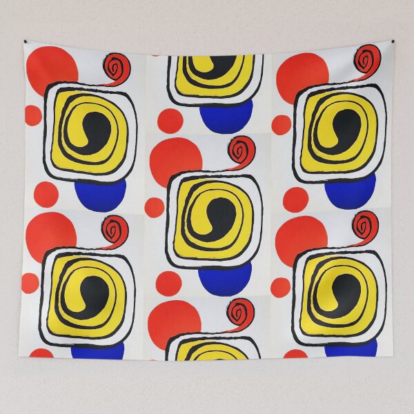 Item preview, Abstract Surreal Shapes Inspired by Joan Miró – Minimalist Colorful Modern Art designed and sold by Bondira-Spono.