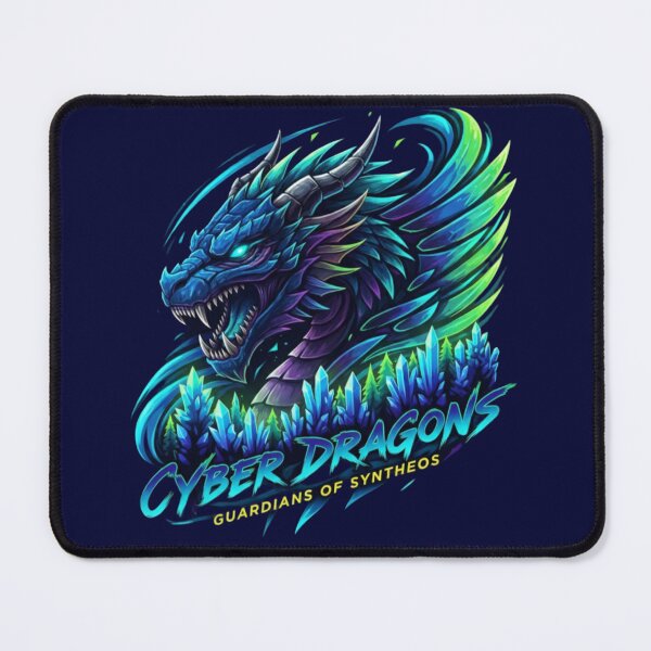 Item preview, Cyber Dragons – Futuristic Fantasy Guardians designed and sold by Dogandesighn.