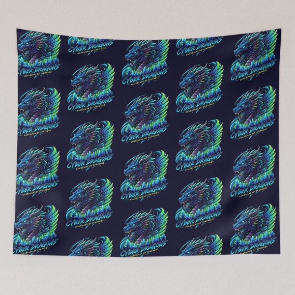 Item preview, Cyber Dragons – Futuristic Fantasy Guardians designed and sold by Dogandesighn.