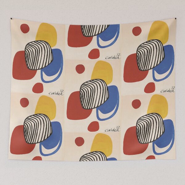 Item preview, Abstract Surreal Shapes Inspired by Joan Miró – Minimalist Colorful Modern Art designed and sold by Bondira-Spono.