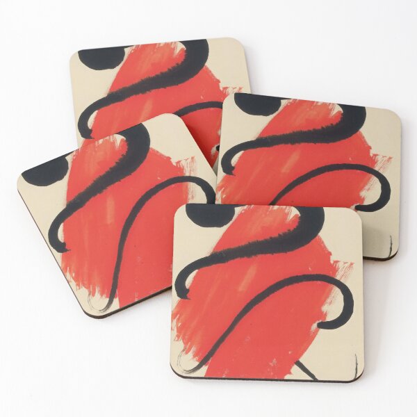 Item preview, Abstract Surreal Shapes Inspired by Joan Miró – Minimalist Colorful Modern Art designed and sold by Bondira-Spono.