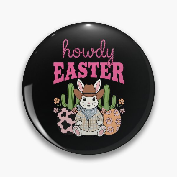 Item preview, Kids Howdy Cowboy Easter Bunny designed and sold by KroghDs.