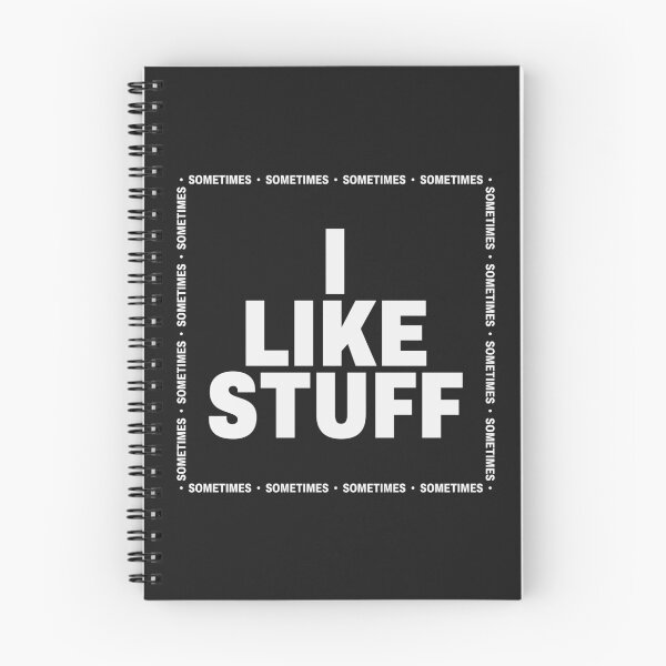Item preview, I Like Stuff (Sometimes) designed and sold by LOOKFULL.