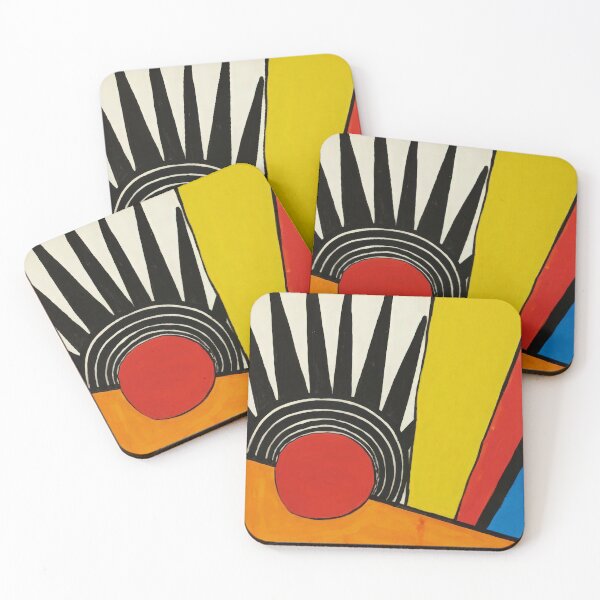 Item preview, Abstract Surreal Shapes Inspired by Joan Miró – Minimalist Colorful Modern Art designed and sold by Bondira-Spono.
