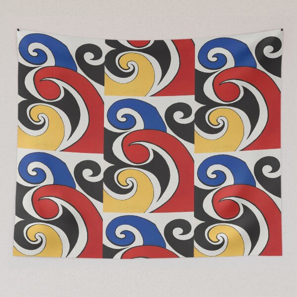Item preview, Abstract Surreal Shapes Inspired by Joan Miró – Minimalist Colorful Modern Art designed and sold by Bondira-Spono.