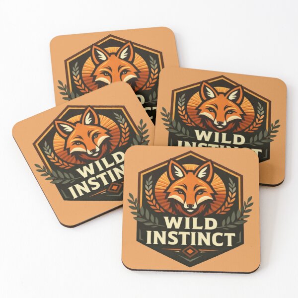 Item preview, Wild Instinct – Fox Emblem  designed and sold by Dogandesighn.