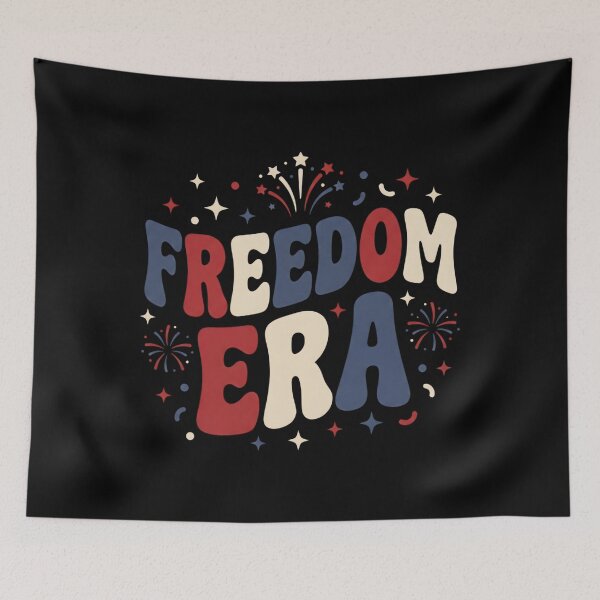 Item preview, Freedom Era – Retro 4th of July Patriotic Aesthetic Design designed and sold by relso.