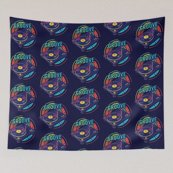 Item preview, Groove – Retro Vinyl Turntable Design designed and sold by Dogandesighn.