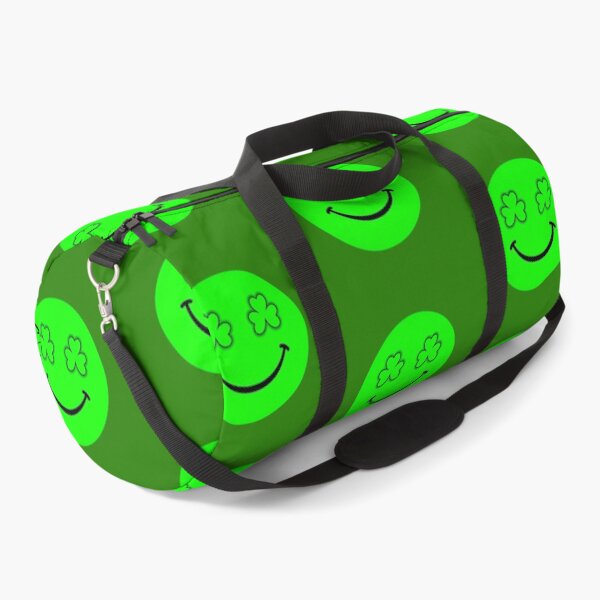 Item preview, Green Smiley Shamrock Eyes Padraig St Patricks designed and sold by The Sticker Bureau.