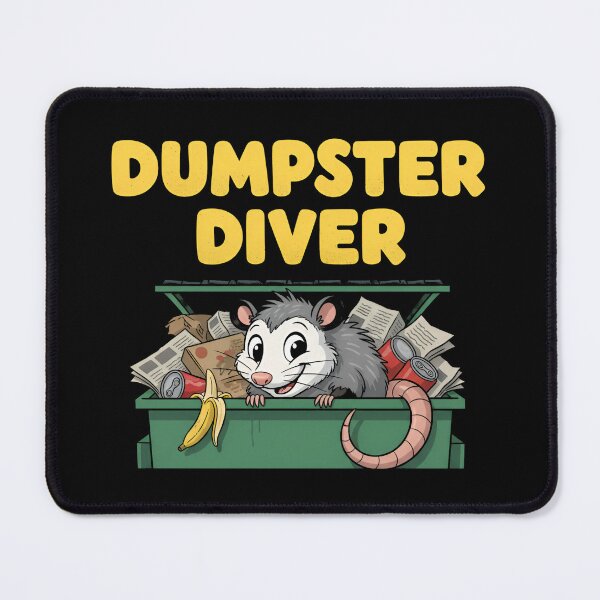 Item preview, Cute Dumpster Diver Opossum Fan Art Design designed and sold by NatureUnleashed.