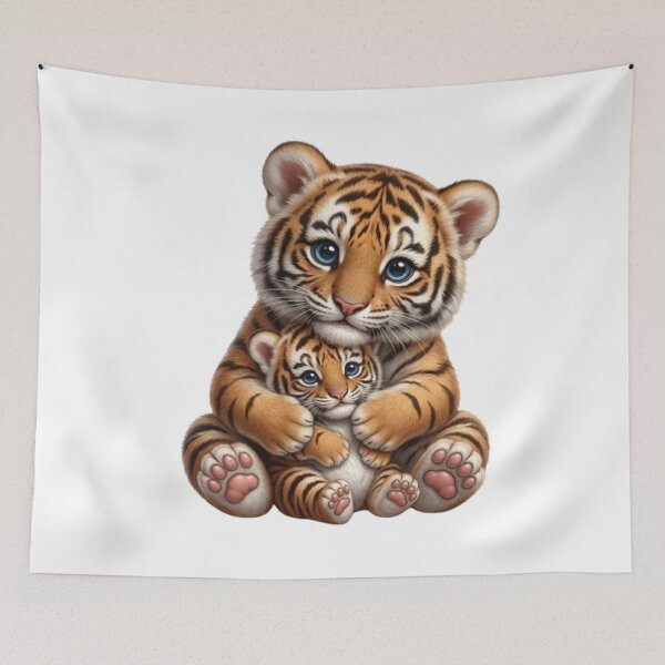 Item preview, Royal Tenderness: Tiger Duo designed and sold by CHRIST5000.