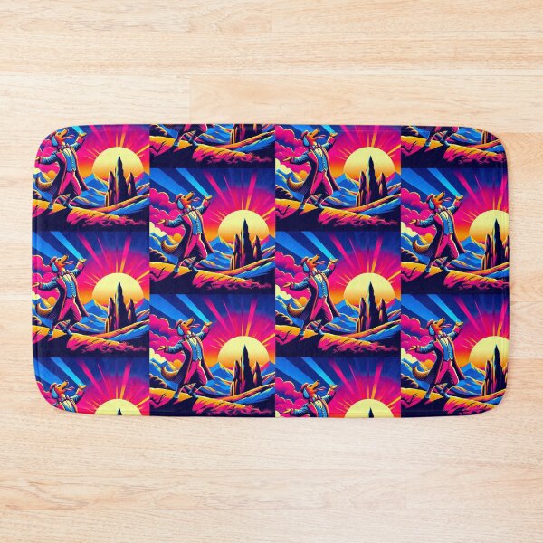 Item preview, Neon Showman Dog – Surreal Pop Art Design designed and sold by Dogandesighn.
