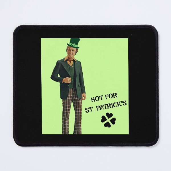 Item preview, Hot for St. Patrick's - Kitsch 70s St Patricks Leprechaun designed and sold by The Sticker Bureau.