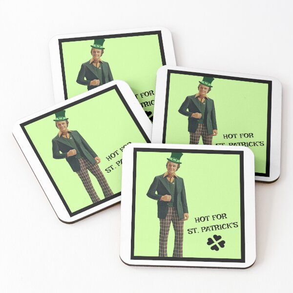 Item preview, Hot for St. Patrick's - Kitsch 70s St Patricks Leprechaun designed and sold by The Sticker Bureau.