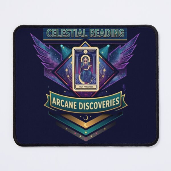 Item preview, Celestial Reading – High Priestess Tarot Emblem designed and sold by Dogandesighn.
