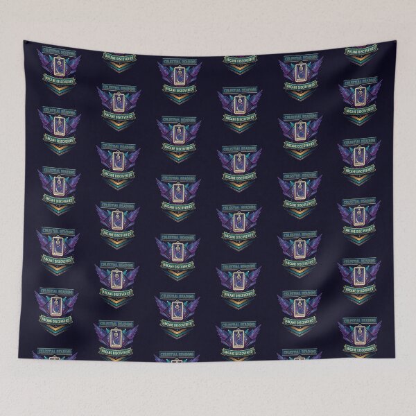 Item preview, Celestial Reading – High Priestess Tarot Emblem designed and sold by Dogandesighn.