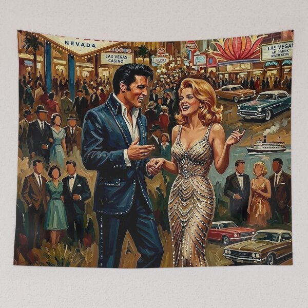 Item preview, Viva Las Vegas: Elvis and Ann-Margret’s Neon Night designed and sold by Art's Diner.