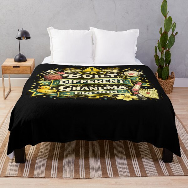 Item preview, Built Different Grandma Edition Funny Grandma Shirt | Cool Grandma Humor | Nana Gift designed and sold by TKOprintdesigns.