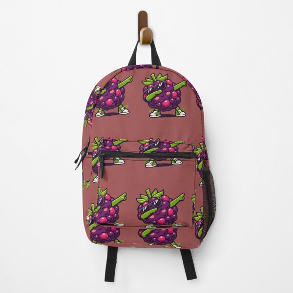 Item preview, Cool Dabbing Raspberry Fruit Cartoon designed and sold by FreshVibe Prints.